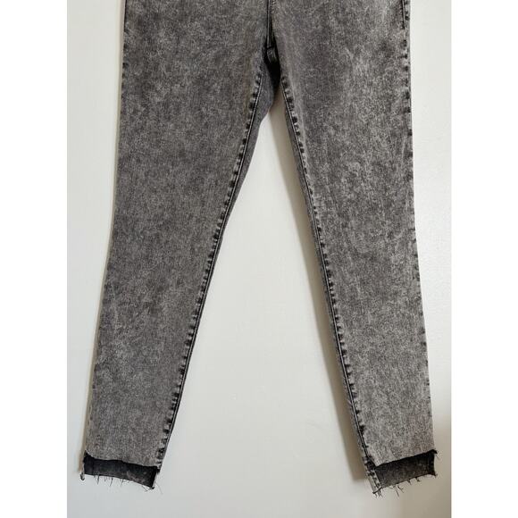 Gray Bennington FRAME Le High Skinny Cutoff Stagger Jeans 31 - Picture 4 of 6